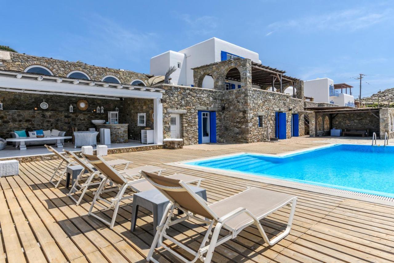 Salty Ble Villa Agios Ioannis Diakoftis Luaran gambar